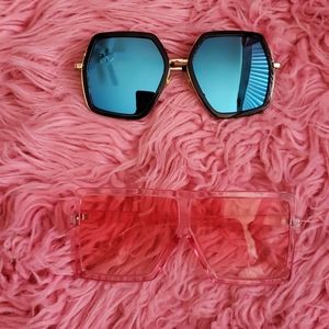 Fashion oversized glasses